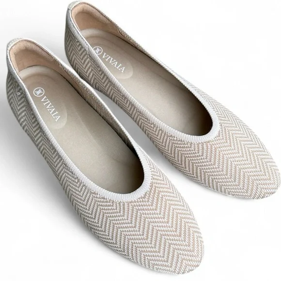 VIVAIA Almond-Toe Ballet Flats (Tamia 2.0) Size 39 - Picture 2 of 14